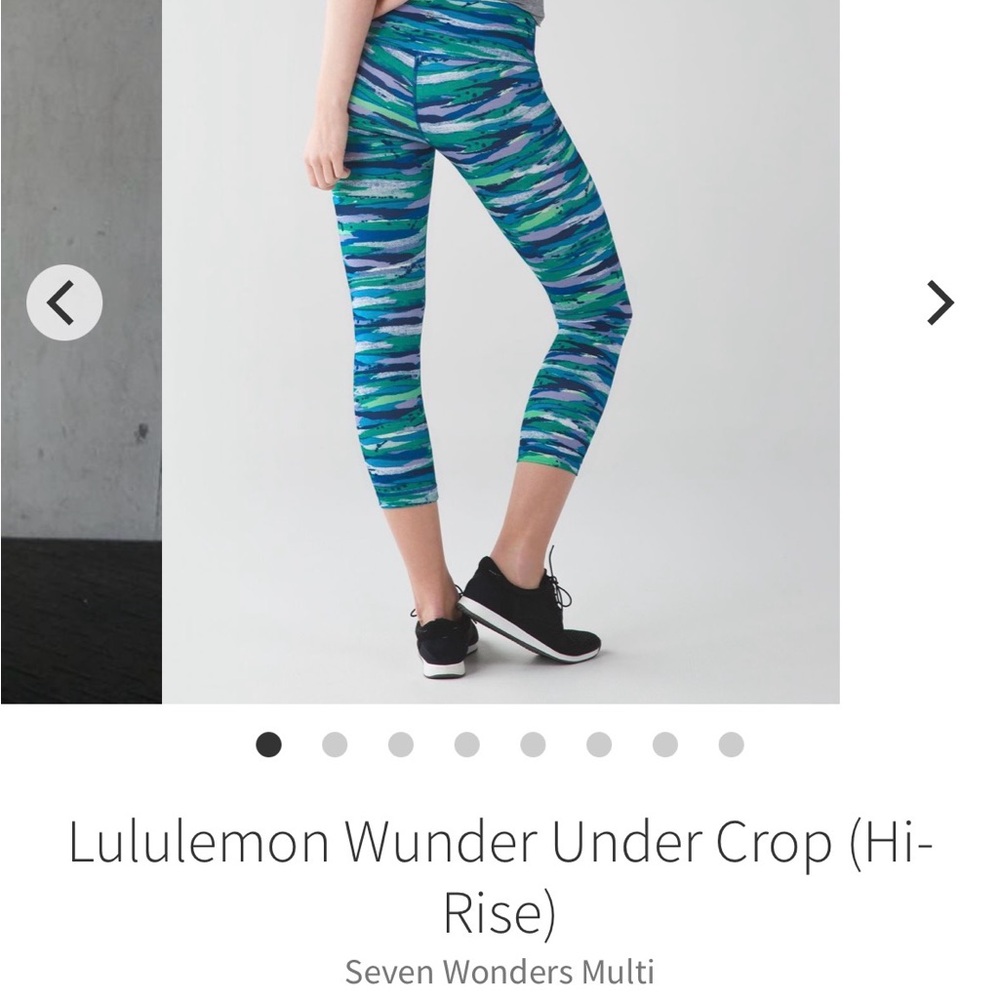 Lululemon Wunder Under Crop
